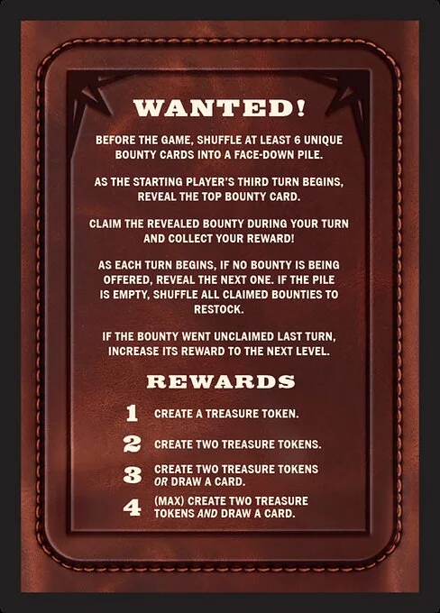 Bounty: Rissa "Blades" Lee // Wanted! (back)
