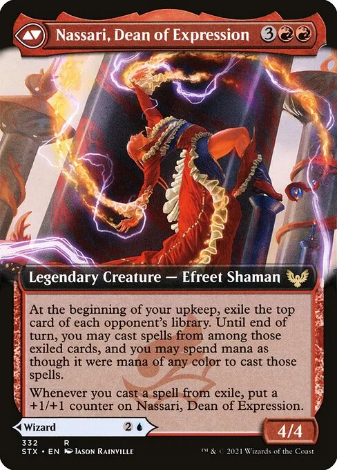 Uvilda, Dean of Perfection // Nassari, Dean of Expression (back)
