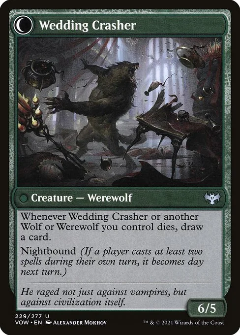Wolfkin Outcast // Wedding Crasher (back)