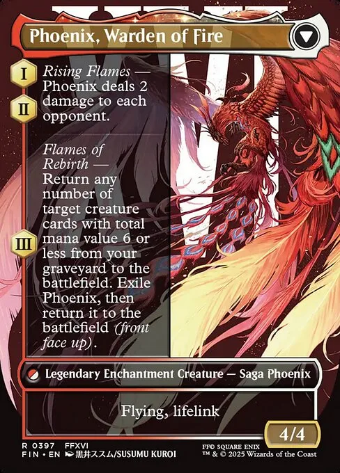 Joshua, Phoenix's Dominant // Phoenix, Warden of Fire (back)