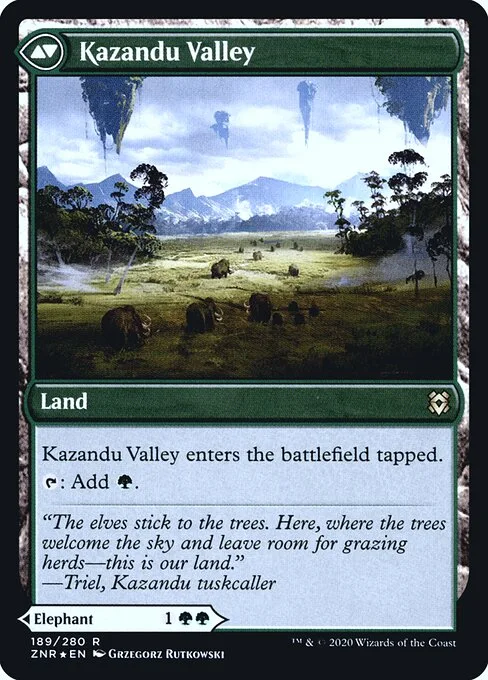Kazandu Mammoth // Kazandu Valley (back)