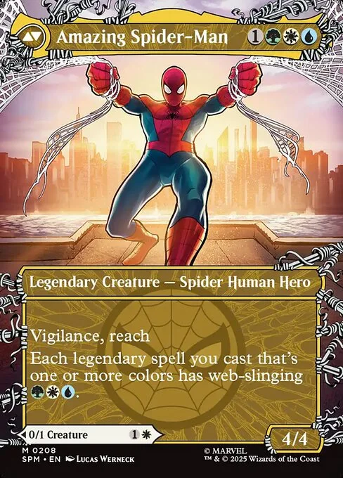 Peter Parker // Amazing Spider-Man (back)
