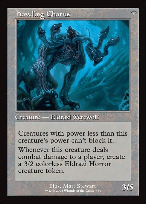 Shrill Howler // Howling Chorus (back)