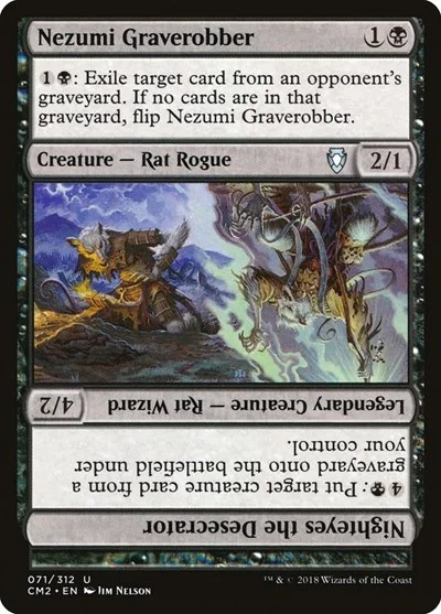 Nezumi Graverobber // Nighteyes the Desecrator (back)