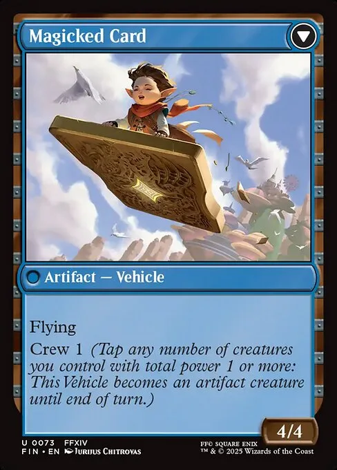 Sidequest: Card Collection // Magicked Card (back)