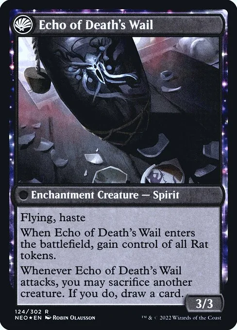Tribute to Horobi // Echo of Death's Wail (back)