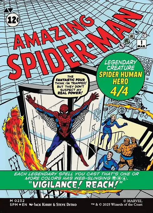 Peter Parker // Amazing Spider-Man (back)