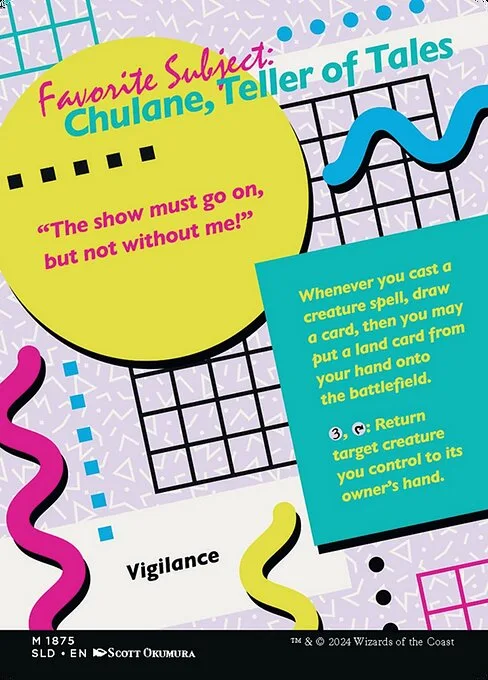 Chulane, Teller of Tales // Chulane, Teller of Tales (back)