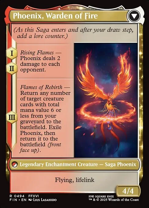 Joshua, Phoenix's Dominant // Phoenix, Warden of Fire (back)