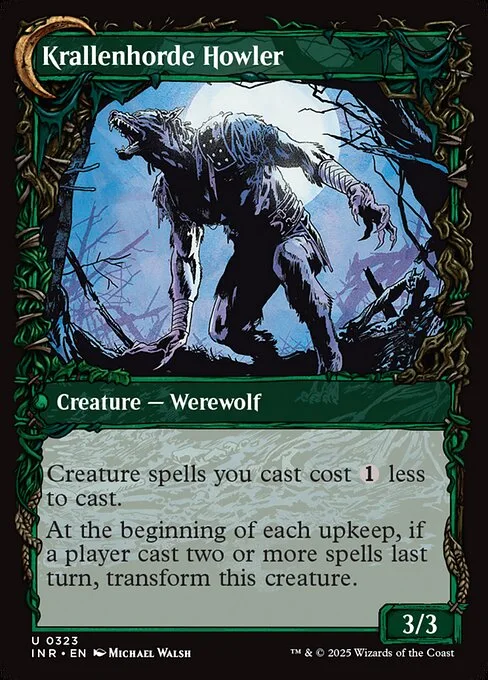 Duskwatch Recruiter // Krallenhorde Howler (back)