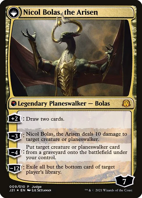 Nicol Bolas, the Ravager // Nicol Bolas, the Arisen (back)