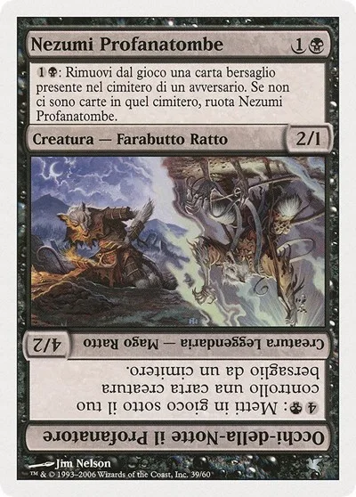 Nezumi Graverobber // Nighteyes the Desecrator (back)