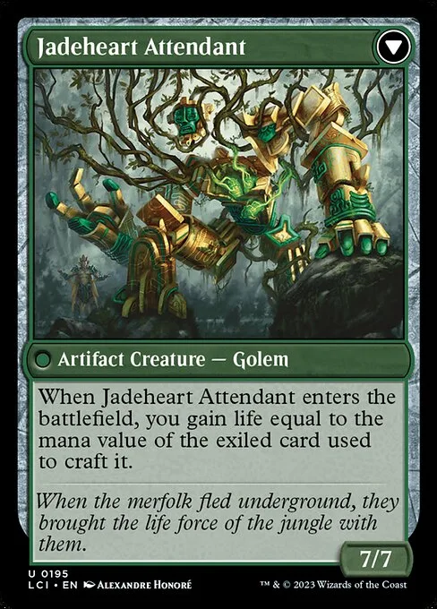 Jade Seedstones // Jadeheart Attendant (back)