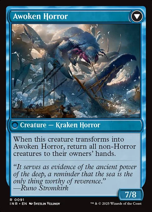 Thing in the Ice // Awoken Horror (back)