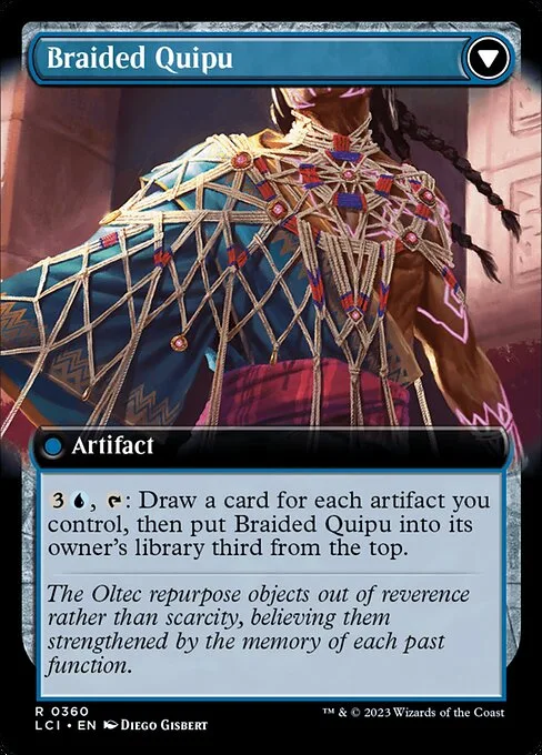 Braided Net // Braided Quipu (back)