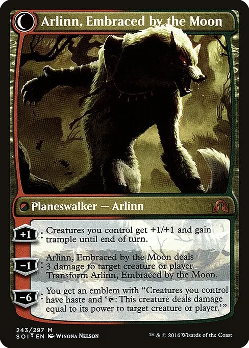 Arlinn Kord // Arlinn, Embraced by the Moon (back)