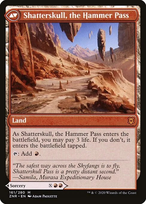 Shatterskull Smashing // Shatterskull, the Hammer Pass (back)