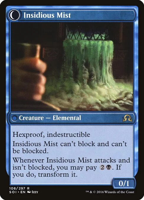 Elusive Tormentor // Insidious Mist (back)