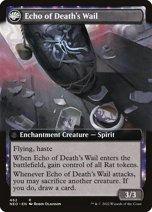 Tribute to Horobi // Echo of Death's Wail (back)