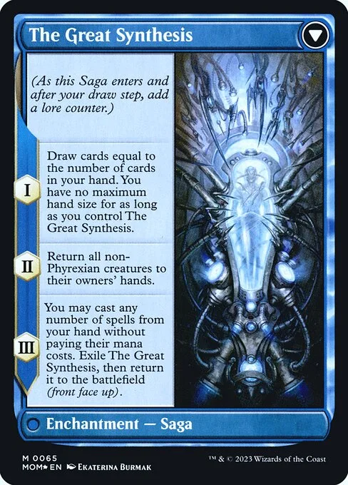 Jin-Gitaxias // The Great Synthesis (back)