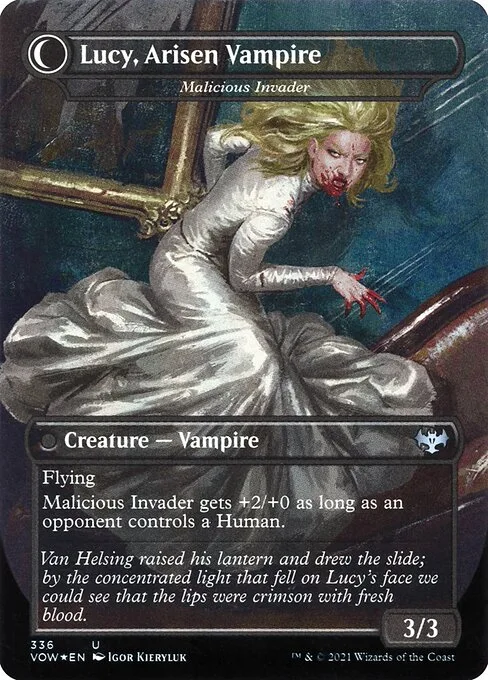 Innocent Traveler // Malicious Invader (back)