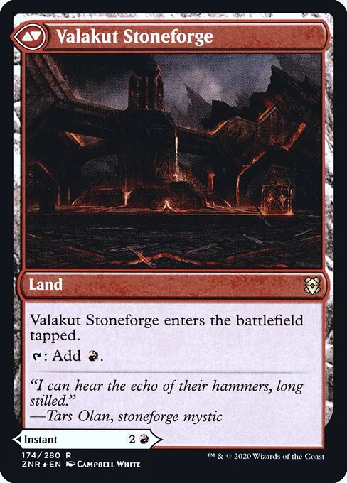 Valakut Awakening // Valakut Stoneforge (back)