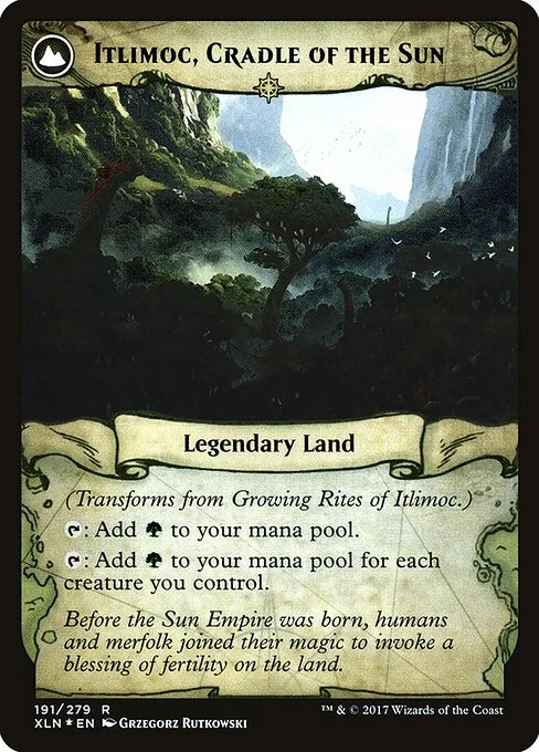 Growing Rites of Itlimoc // Itlimoc, Cradle of the Sun (back)