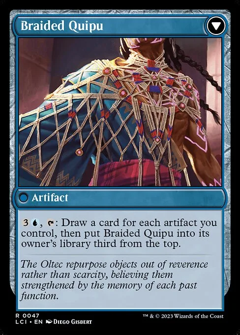 Braided Net // Braided Quipu (back)