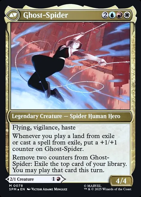 Gwen Stacy // Ghost-Spider (back)