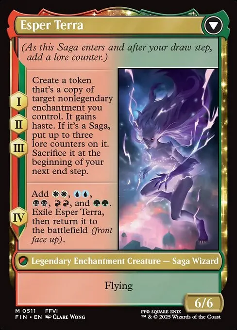 Terra, Magical Adept // Esper Terra (back)