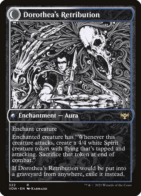 Dorothea, Vengeful Victim // Dorothea's Retribution (back)