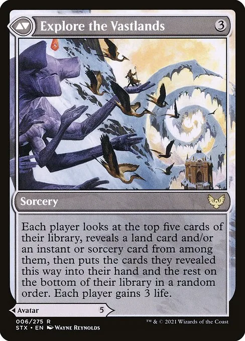 Wandering Archaic // Explore the Vastlands (back)