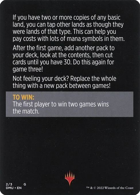 Mini-Master // Mini-Master (cont'd) (back)