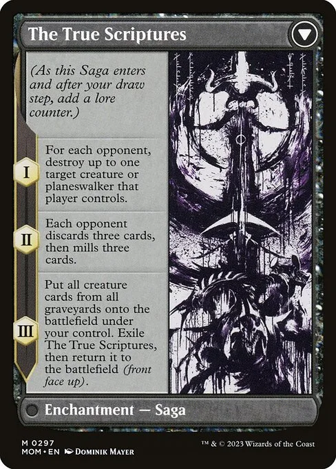 Sheoldred // The True Scriptures (back)