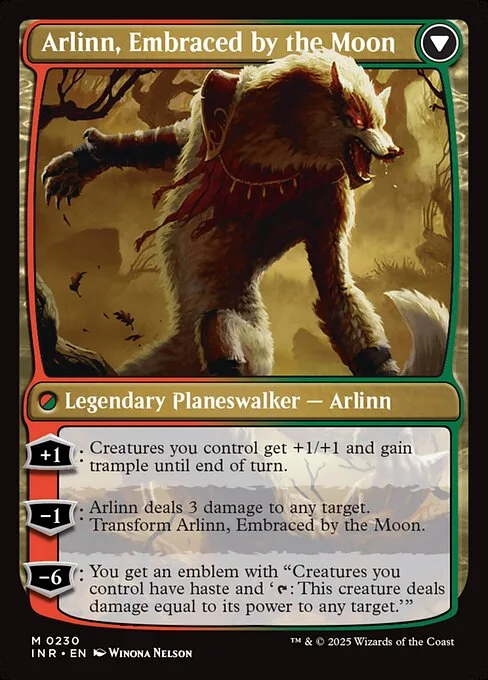 Arlinn Kord // Arlinn, Embraced by the Moon (back)