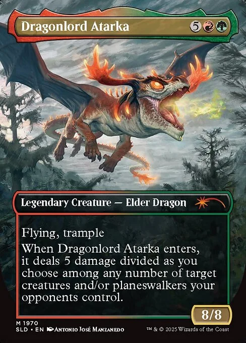Dragonlord Atarka // Dragonlord Atarka (back)