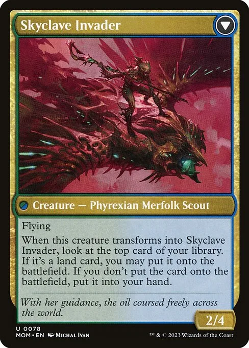 Skyclave Aerialist // Skyclave Invader (back)
