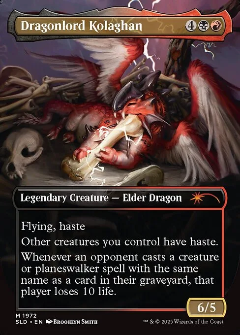 Dragonlord Kolaghan // Dragonlord Kolaghan (back)