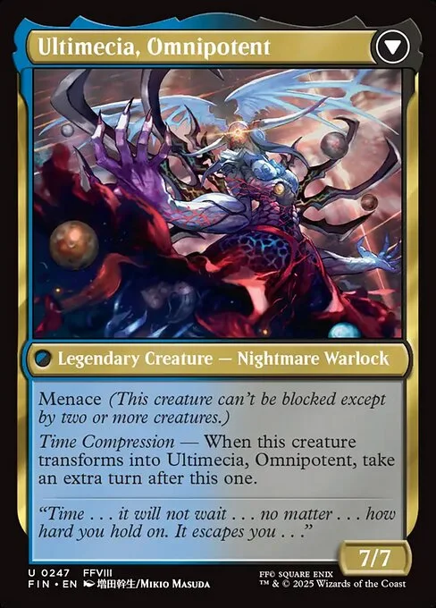 Ultimecia, Time Sorceress // Ultimecia, Omnipotent (back)