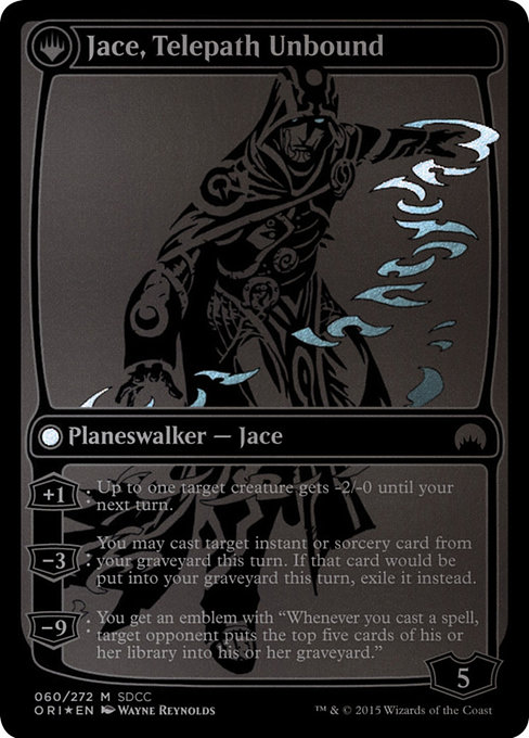 Jace, Vryn's Prodigy // Jace, Telepath Unbound (back)