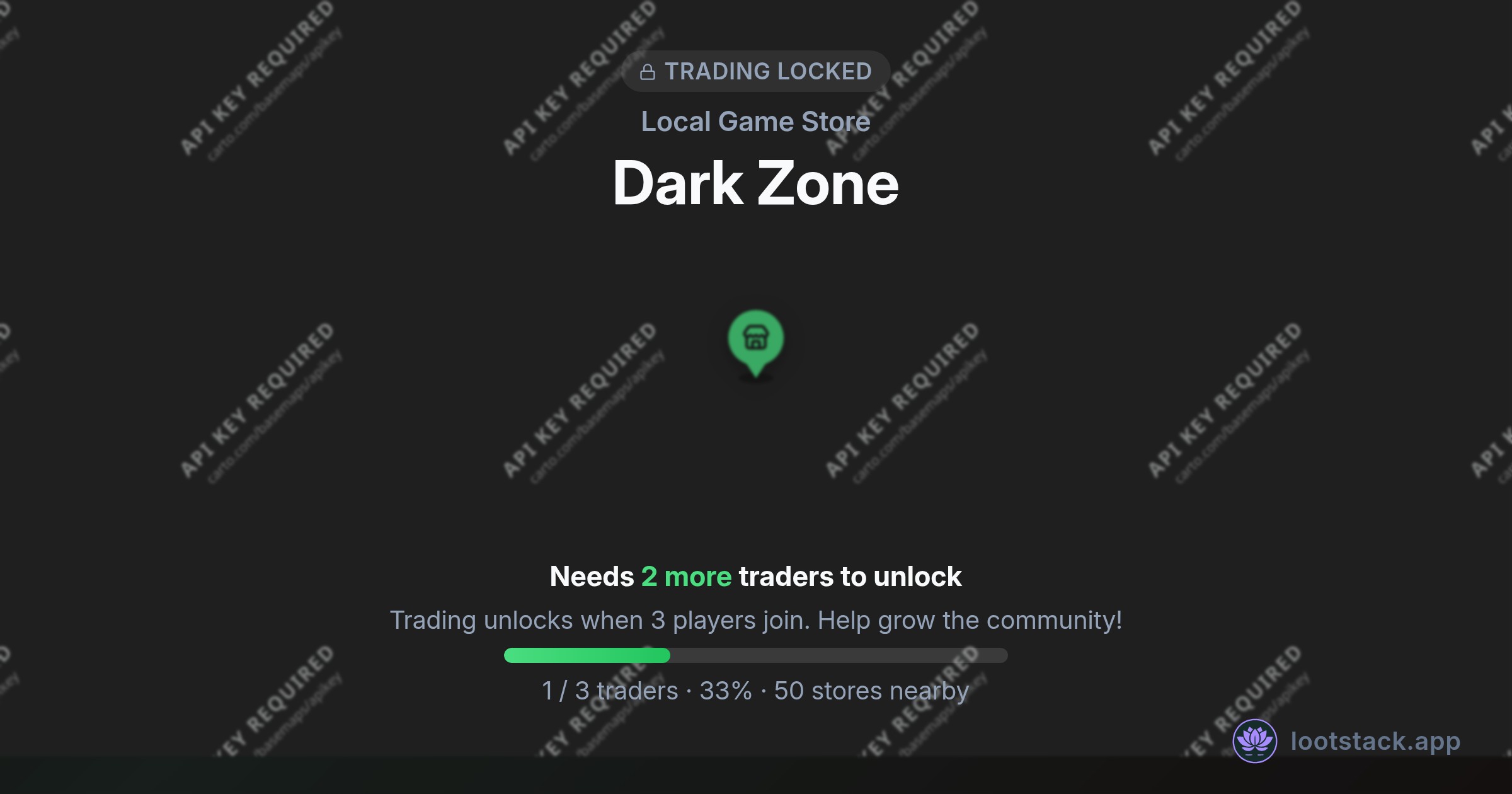 Dark Zone Local Game Store | Lootstack | Lootstack