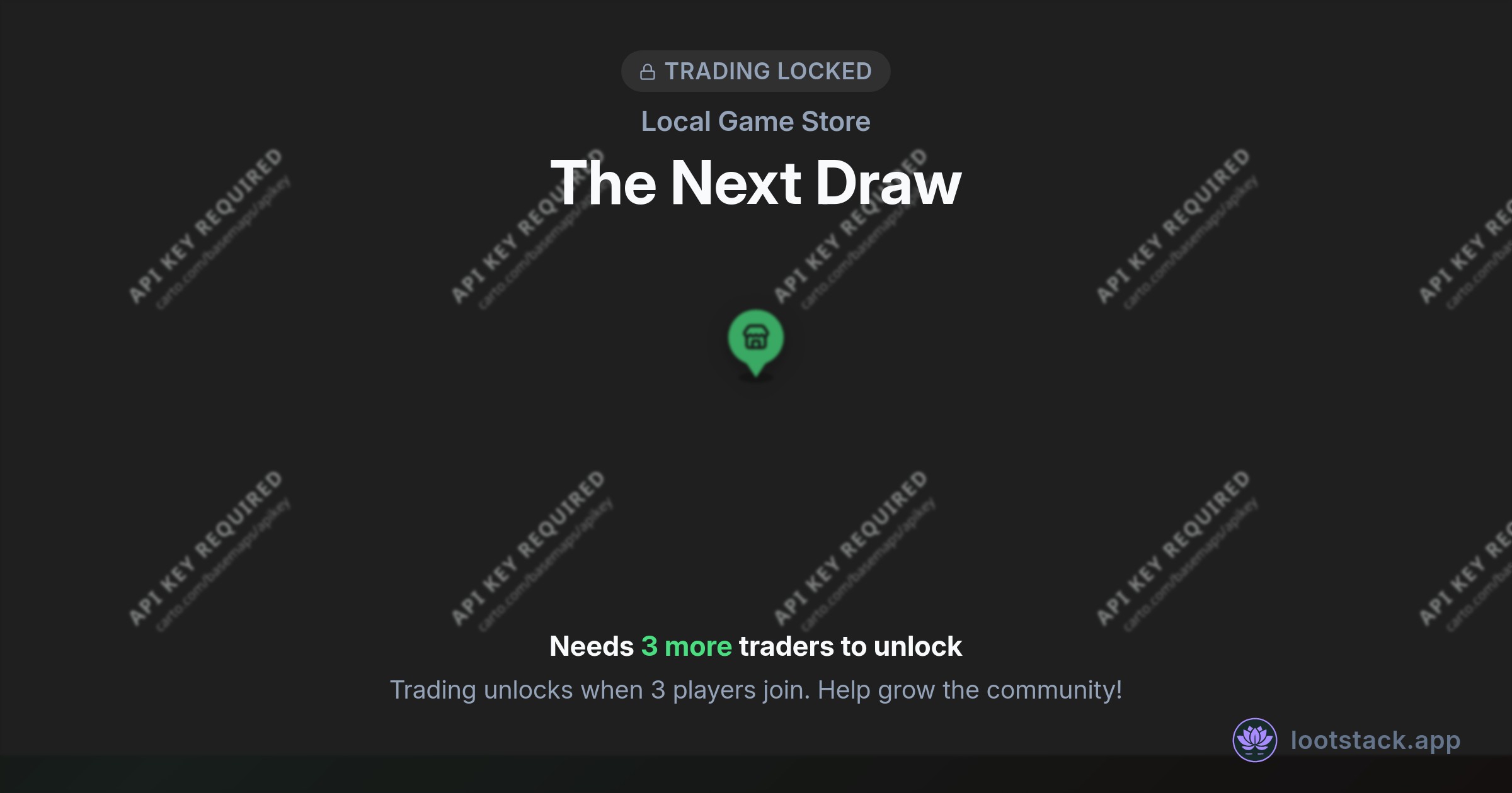 The Next Draw Local Game Store | Lootstack